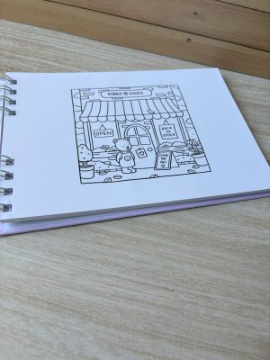 Livro de Colorir  – Estilo Bobbie Goods